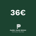 Padel Gutschein 36€