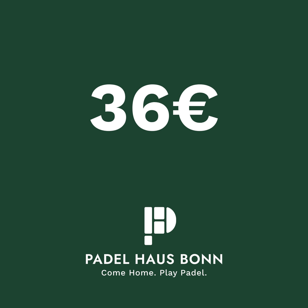 Padel Gutschein 36€