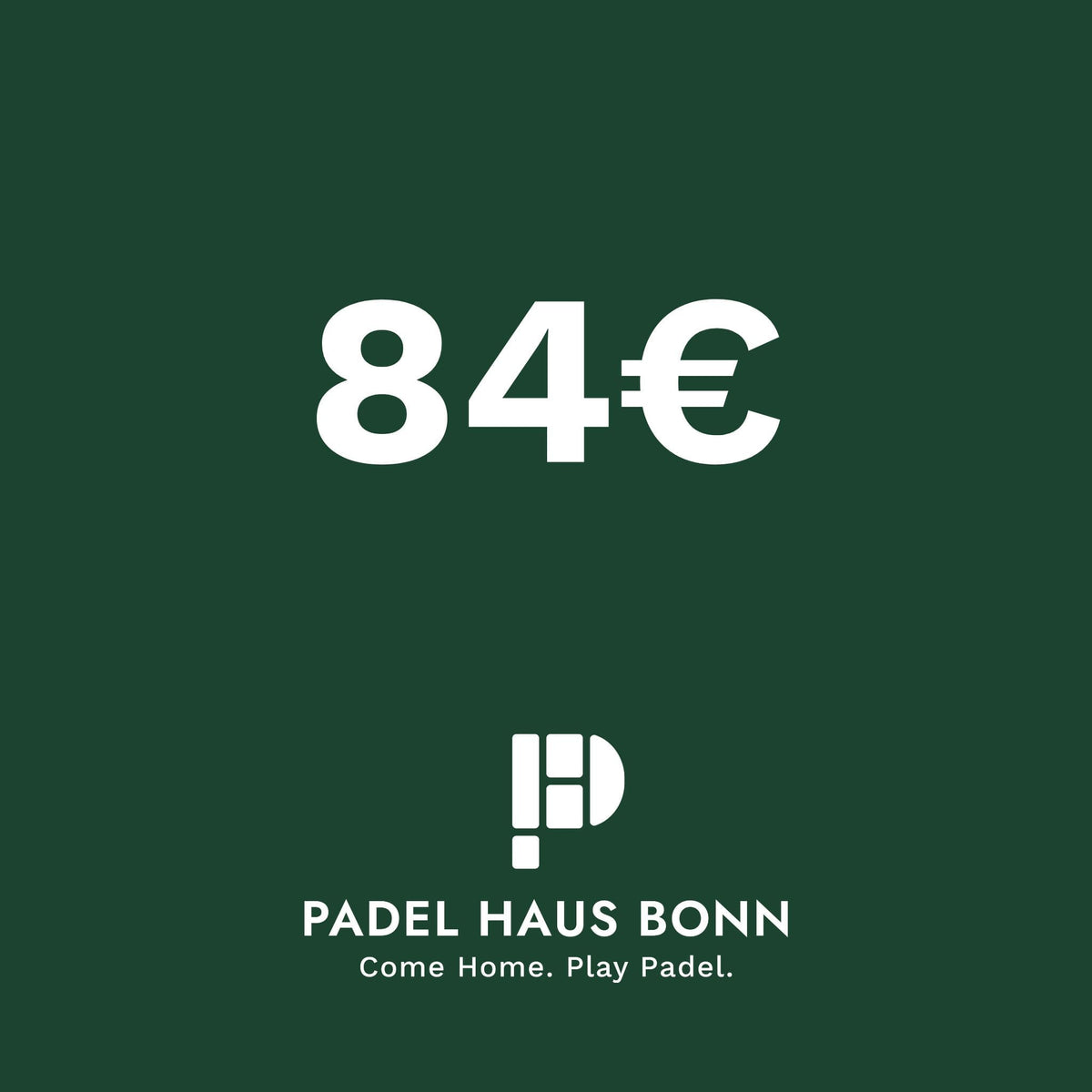 Padel Gutschein 84€