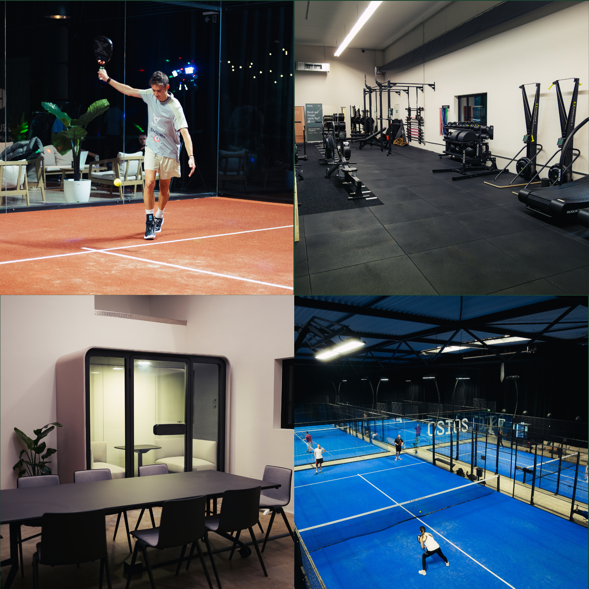 Studentenabo - Padel, Gym, Co-Working